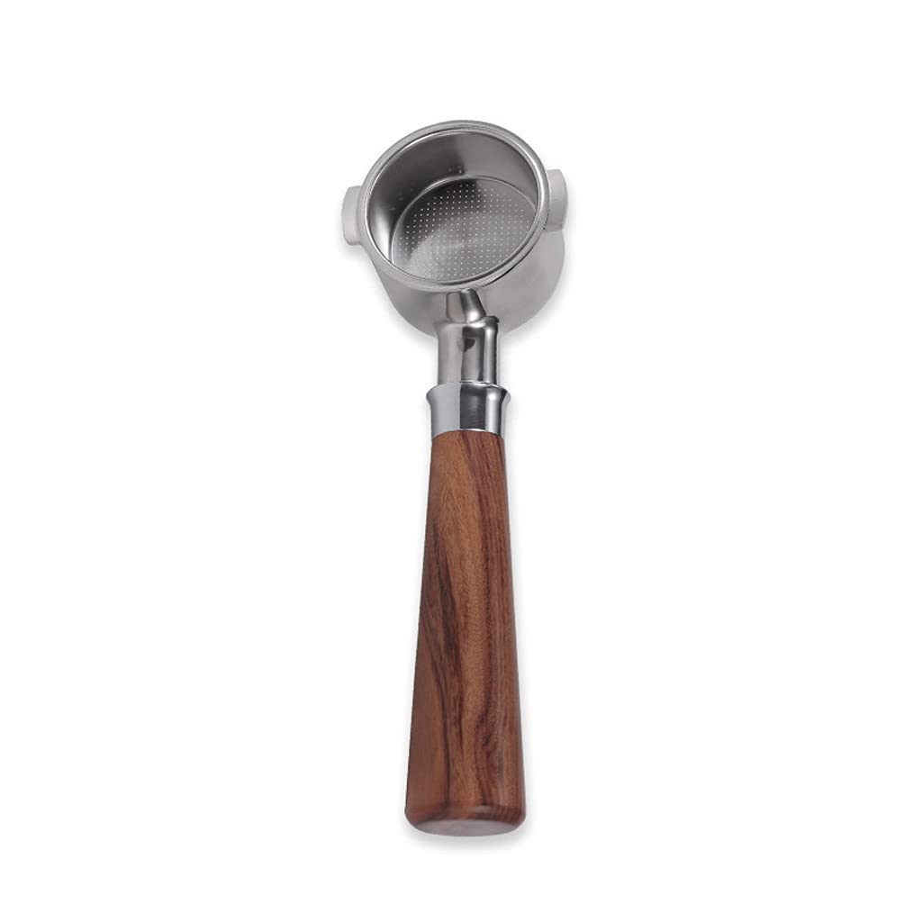 51mm Espresso Portafilter Handle - Bottomless Coffee Filter Basket Compatible with DeLonghi ECO310 & Stainless Steel Portable Espresso Makers | Barista-Grade Accessory for Home & Professional Coffee Brewing | Perfect for Latte Art & Espresso Extraction