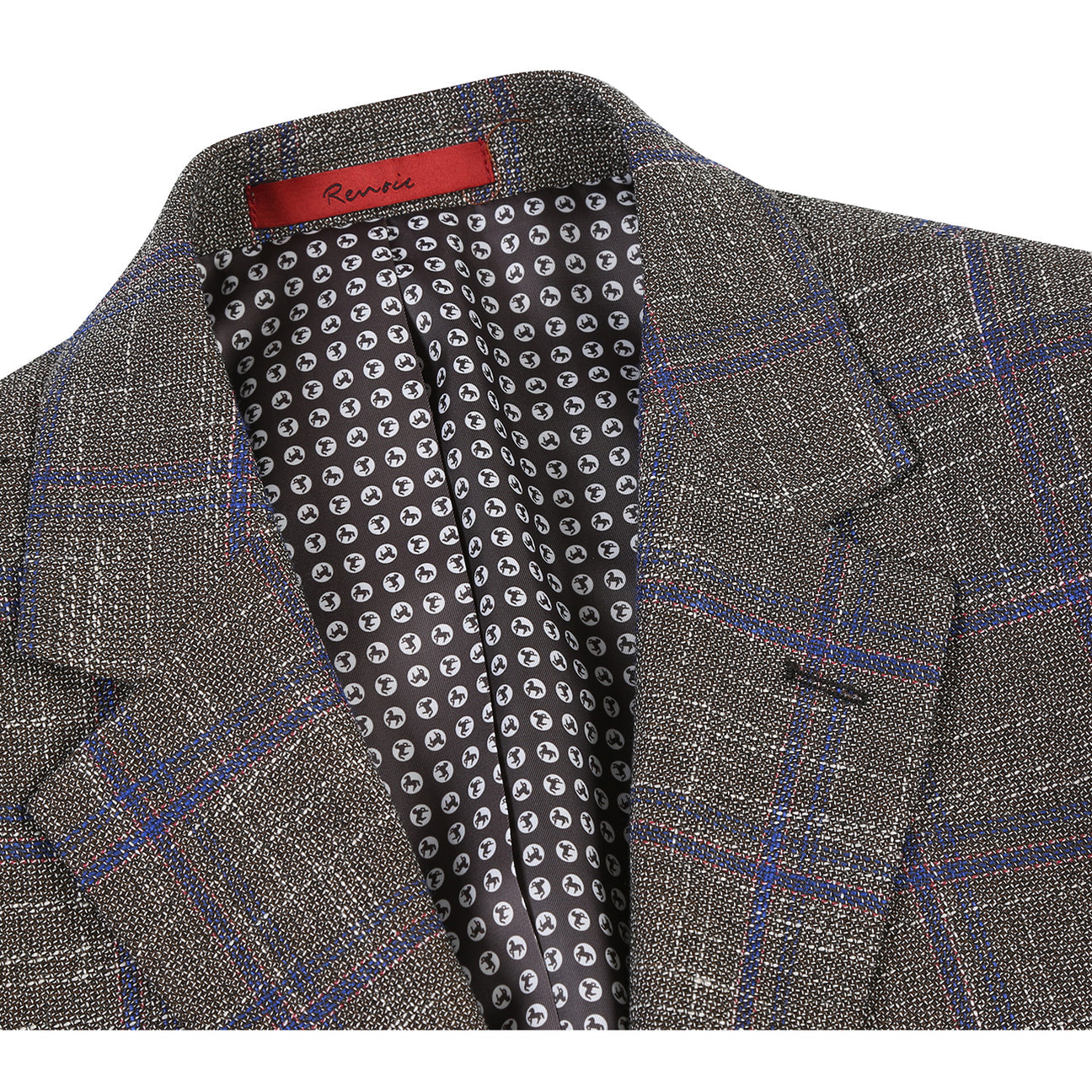 Alessandro Vitello by Renoir Slim Fit Blazer for Men - Premium Brown Blazer Jacket Size 294 29 | Business Attire, Office Wear & Formal Occasions