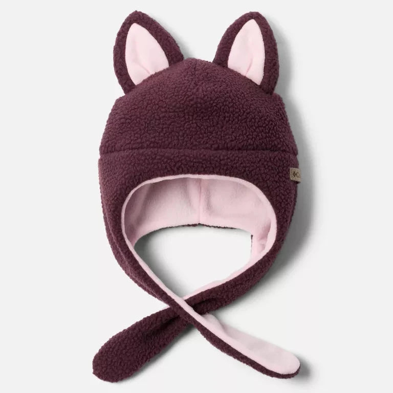 Columbia Moonvista Satin Pink Tiny Animal Infant Beanie - Soft Warm Baby Hat for Newborns & Toddlers - Perfect for Winter Outdoors, Photo Shoots & Gift Giving