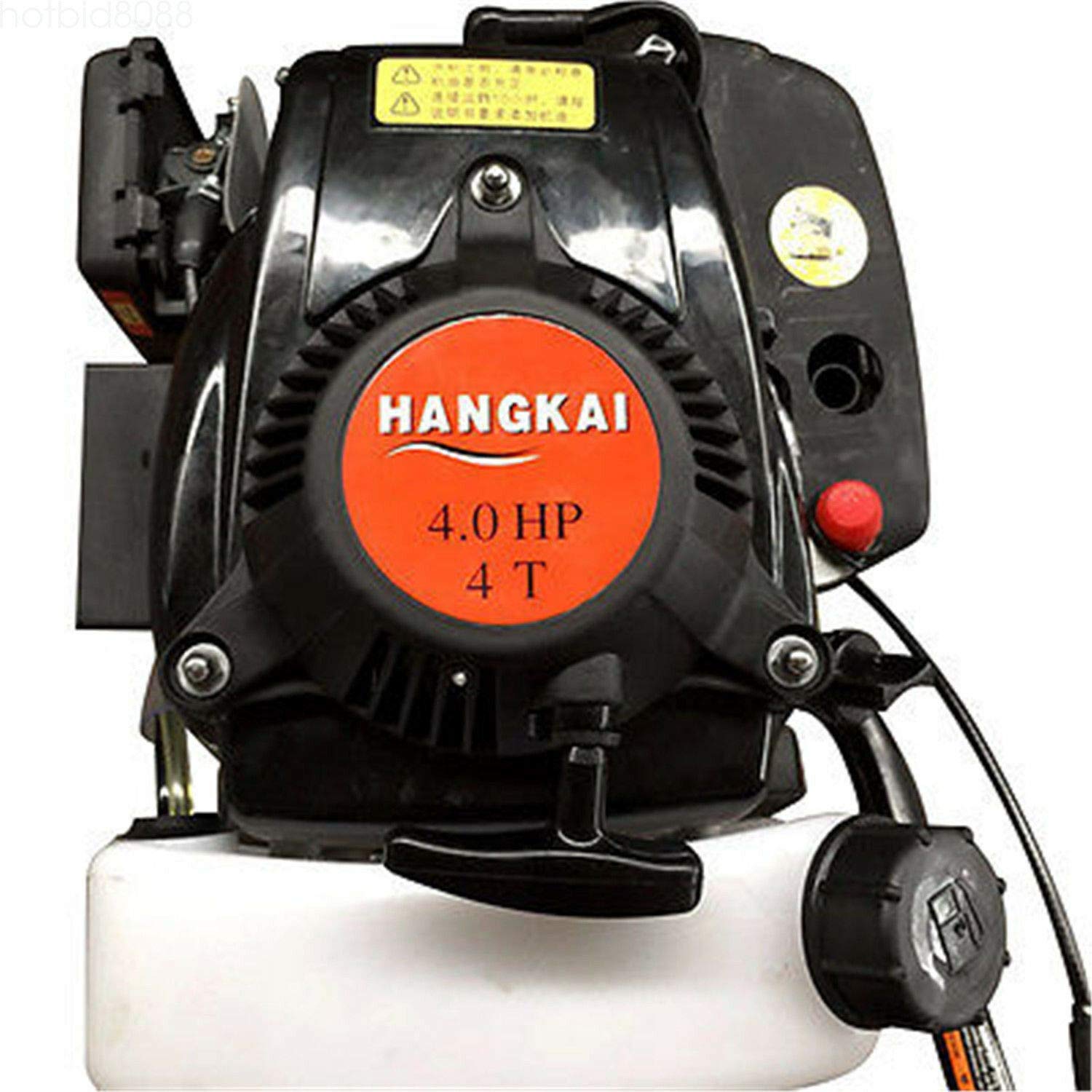 4 Stroke 4 HP Outboard Motor Engine for Fishing Boat - Lightweight & Reliable Air Cooling System - Fast US Shipping - Perfect for Lakes, Rivers & Coastal Fishing Adventures