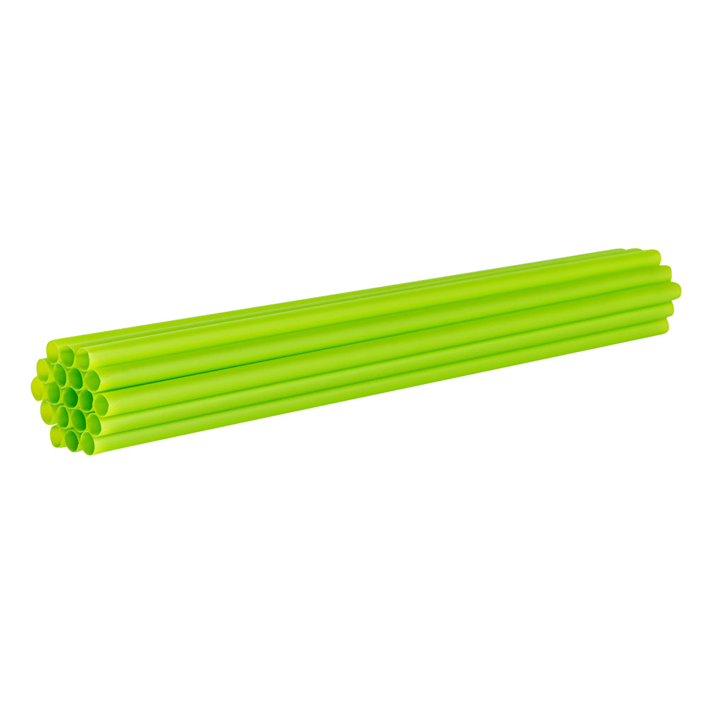 Eco-Friendly Compostable PLA/PBAT Plastic Straws - 8 1/4 Inch, 2000 Count Bulk Box - Perfect for Restaurants, Cafes & Sustainable Events
