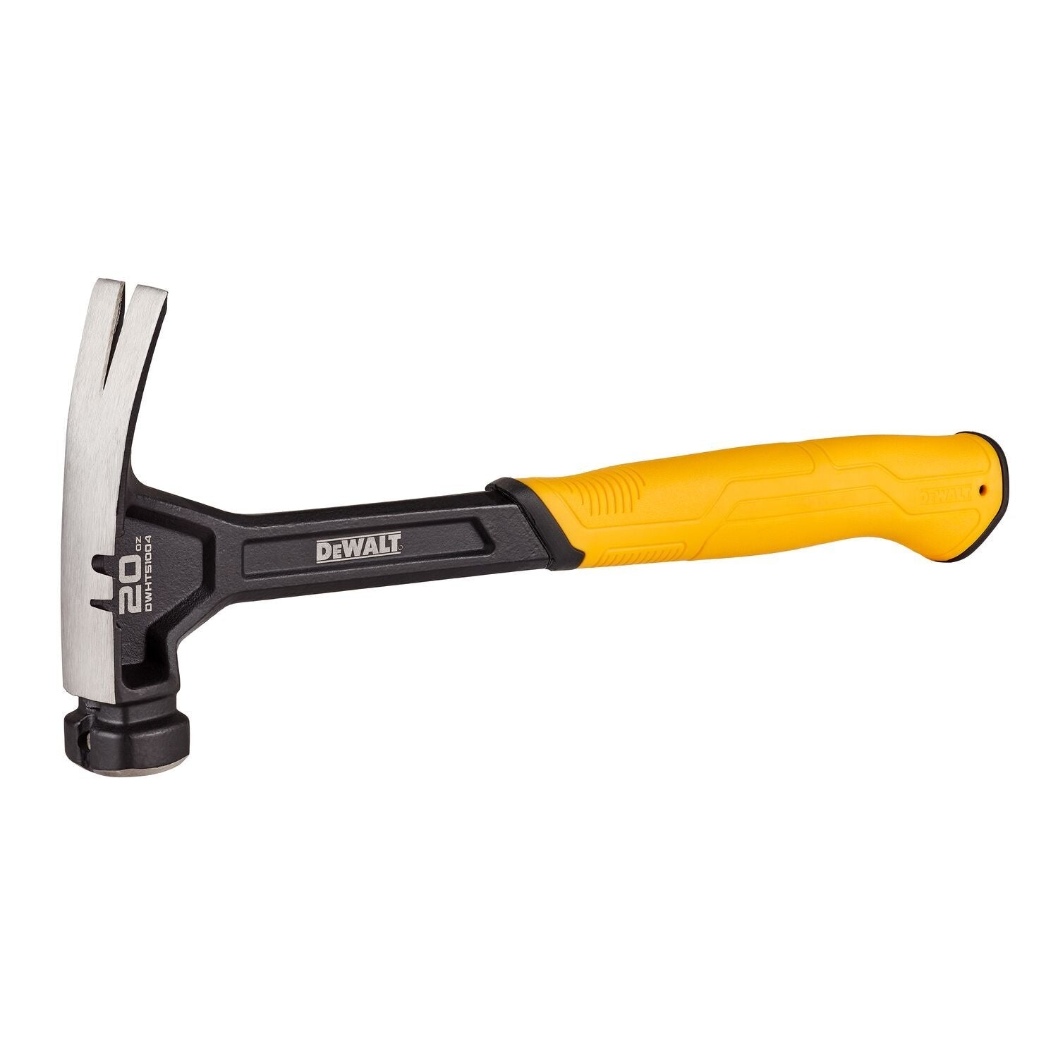 DEWALT DWHT51004 20 oz. Rip Claw Steel Hammer - Durable Framing & Construction Tool for Carpentry, Roofing & DIY Projects