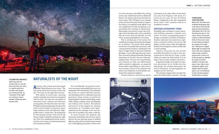 The Backyard Astronomer's Guide - Best Stargazing Book for Beginners & Hobbyists | Astronomy Tips, Telescope Guide & Night Sky Observations for Home Backyard Use