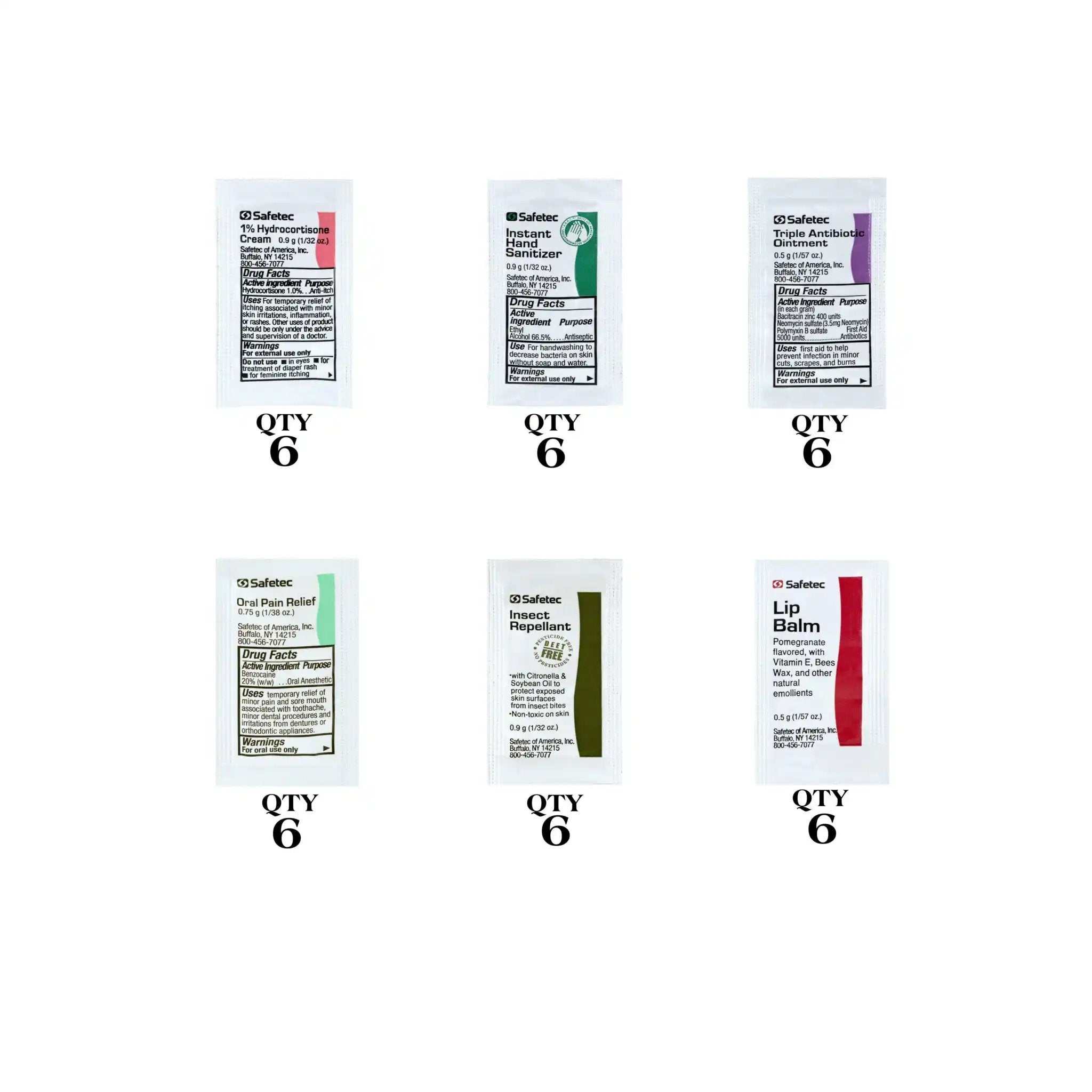 Cruise Essentials Refill Kit - Travel-Sized Ointments, Medications & First Aid Supplies | Perfect for Vacations, Road Trips & Emergency Preparedness