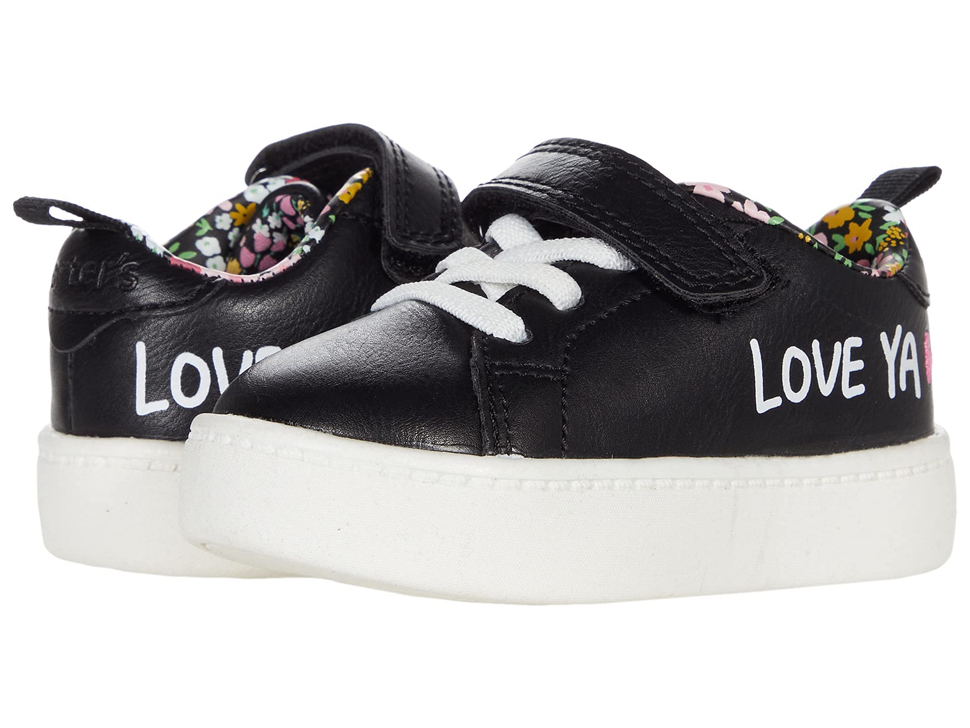 Carter's Girls Perrie Sneakers - Toddler & Little Kid Shoes for Play, School & Everyday Comfort