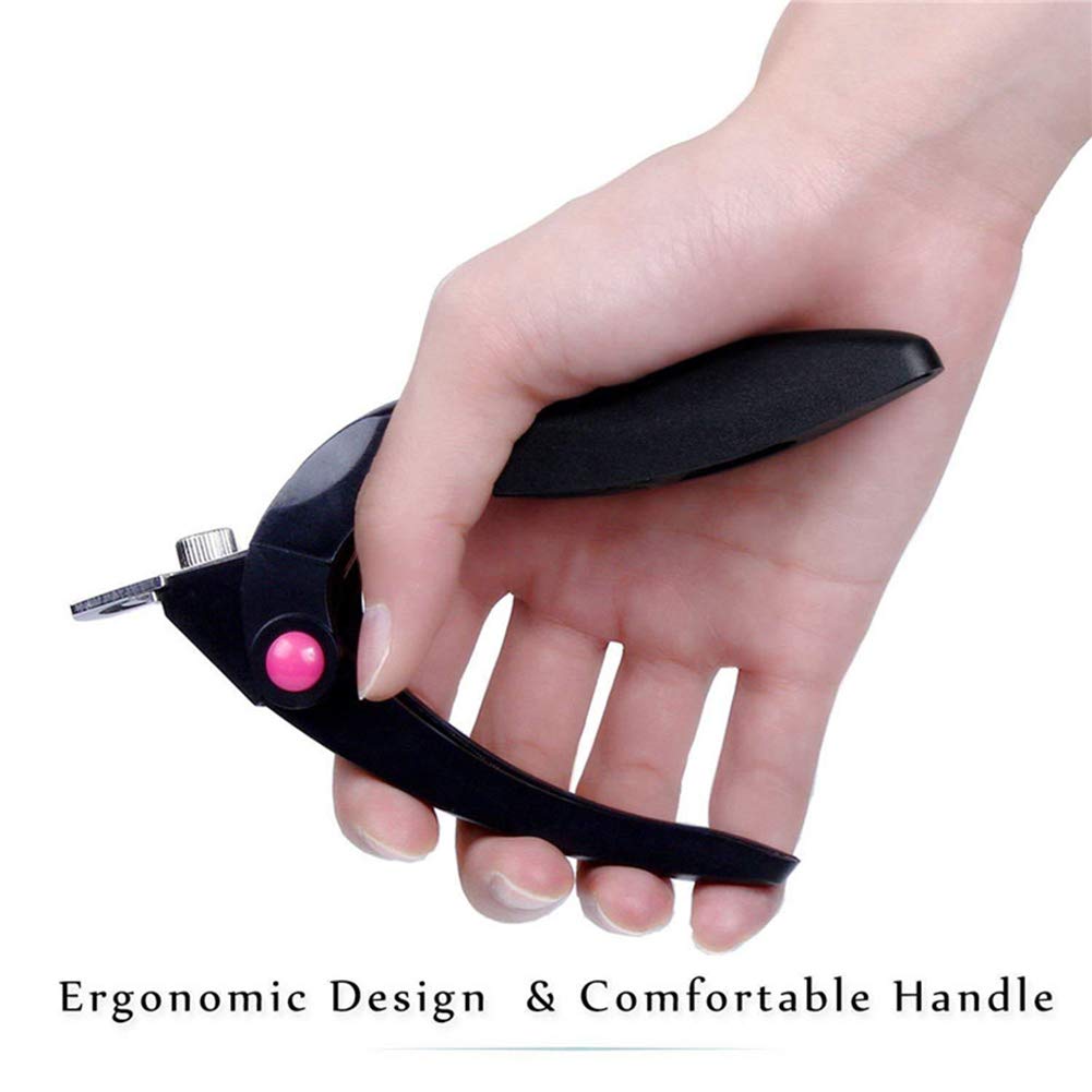Professional Stainless Steel Nail Tip Clipper & Edge Cutter - Acrylic Fake Nail Trimmer for Manicure, Sharp Blade DIY Nail Art Tool | Perfect for Salon, Home Use & Nail Beauty Design