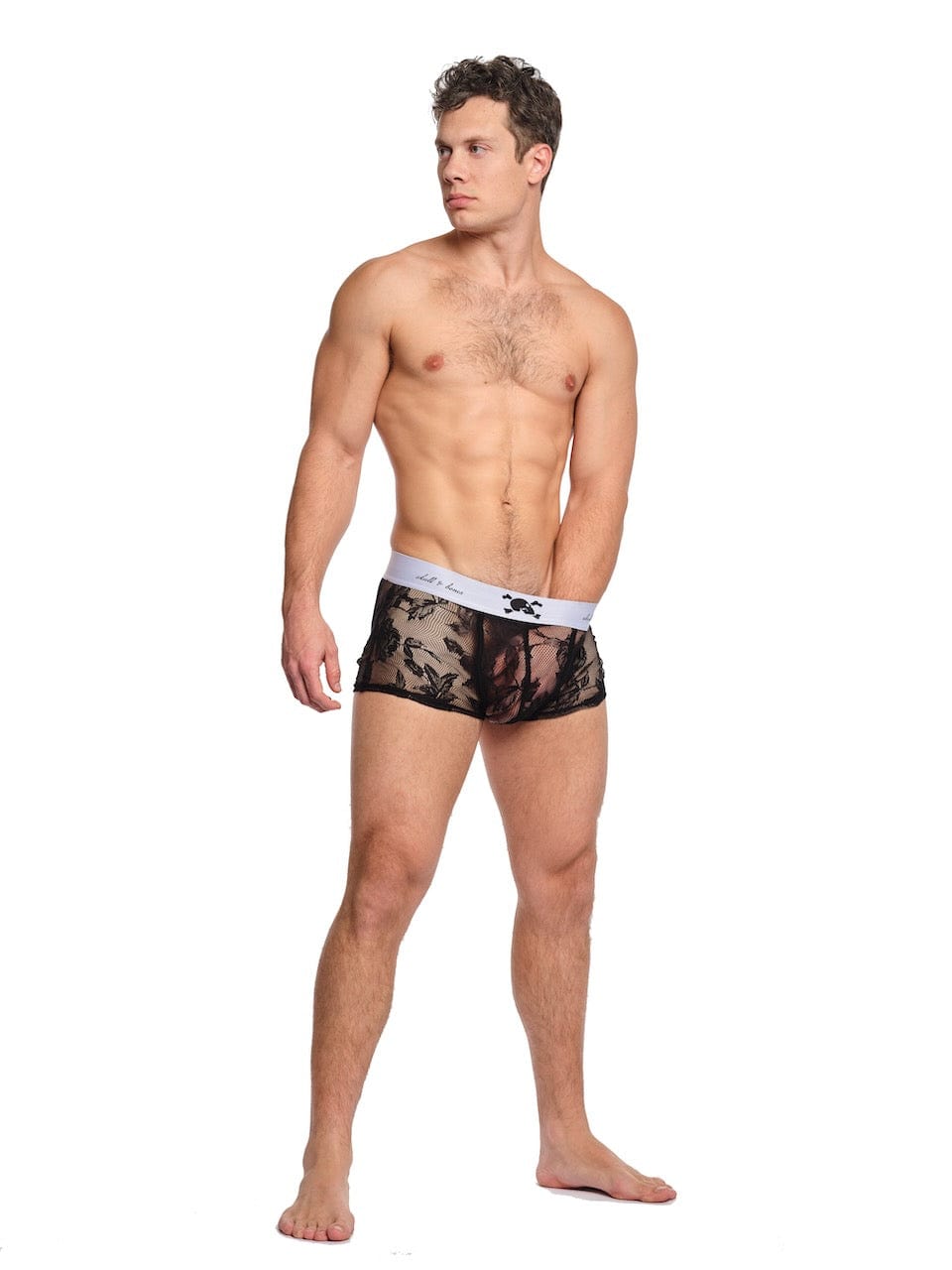 Floral Lace Black Trunk - Elegant Lingerie for Women | Perfect for Valentine's Day, Bridal Shower & Romantic Occasions