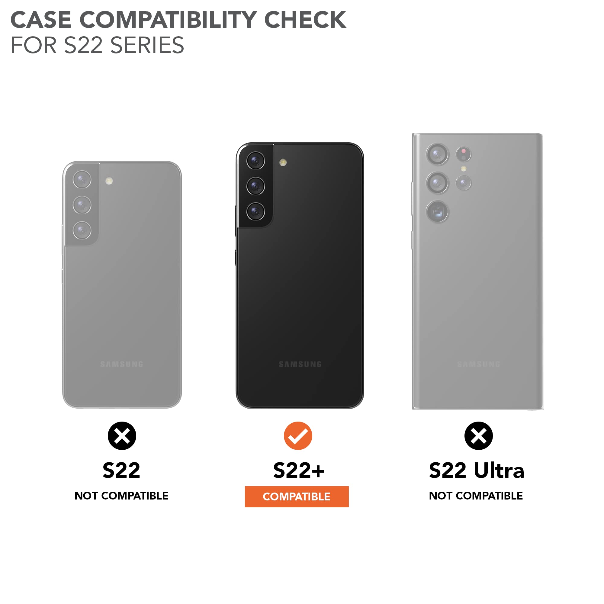 Rokform Galaxy S22 Plus 5G Rugged Case with Motorcycle Perch Phone Mount - Durable Protection & Secure Riding Solution for Adventure & Commuting