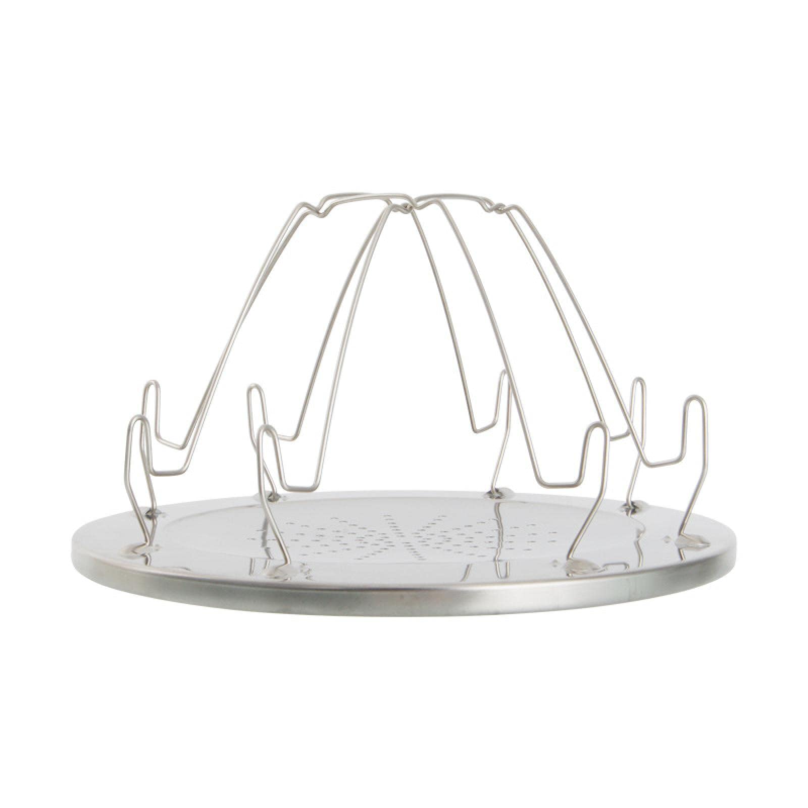 Kirbaez Dresses 430 Stainless Steel Baking Rack - 22cm x 22cm Cake Cooling Rack for Bread, Cookies & Pastries - Durable Baking Tools for Oven & Countertop Use