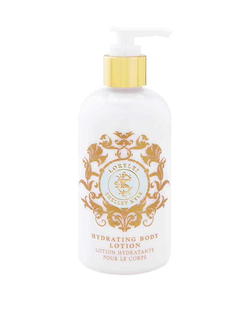 Shelley Kyle Lorelei Complete Gift Set - Hydrating Body Lotion, Foaming Bath Gel & Perfume in Elegant Cream & Gold Gift Box with Ribbon | Perfect Birthday, Anniversary & Valentine's Day Present for Her