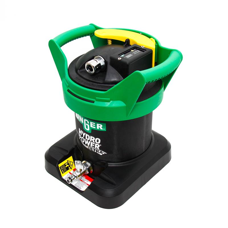 Unger HydroPower Ultra DI Tank with Resin - Small Water Filtration System for Spot-Free Car Washing, Window Cleaning, and Aquarium Maintenance