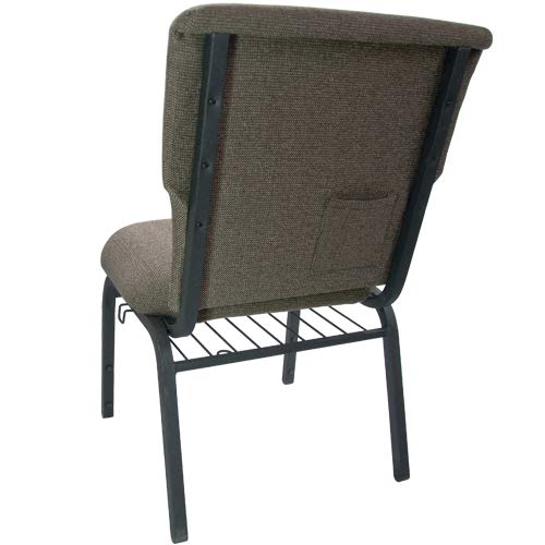 Flash Furniture Advantage Jute Discount Church Chair - 21 in. Wide, Stackable & Comfortable for Events, Weddings, and Religious Gatherings