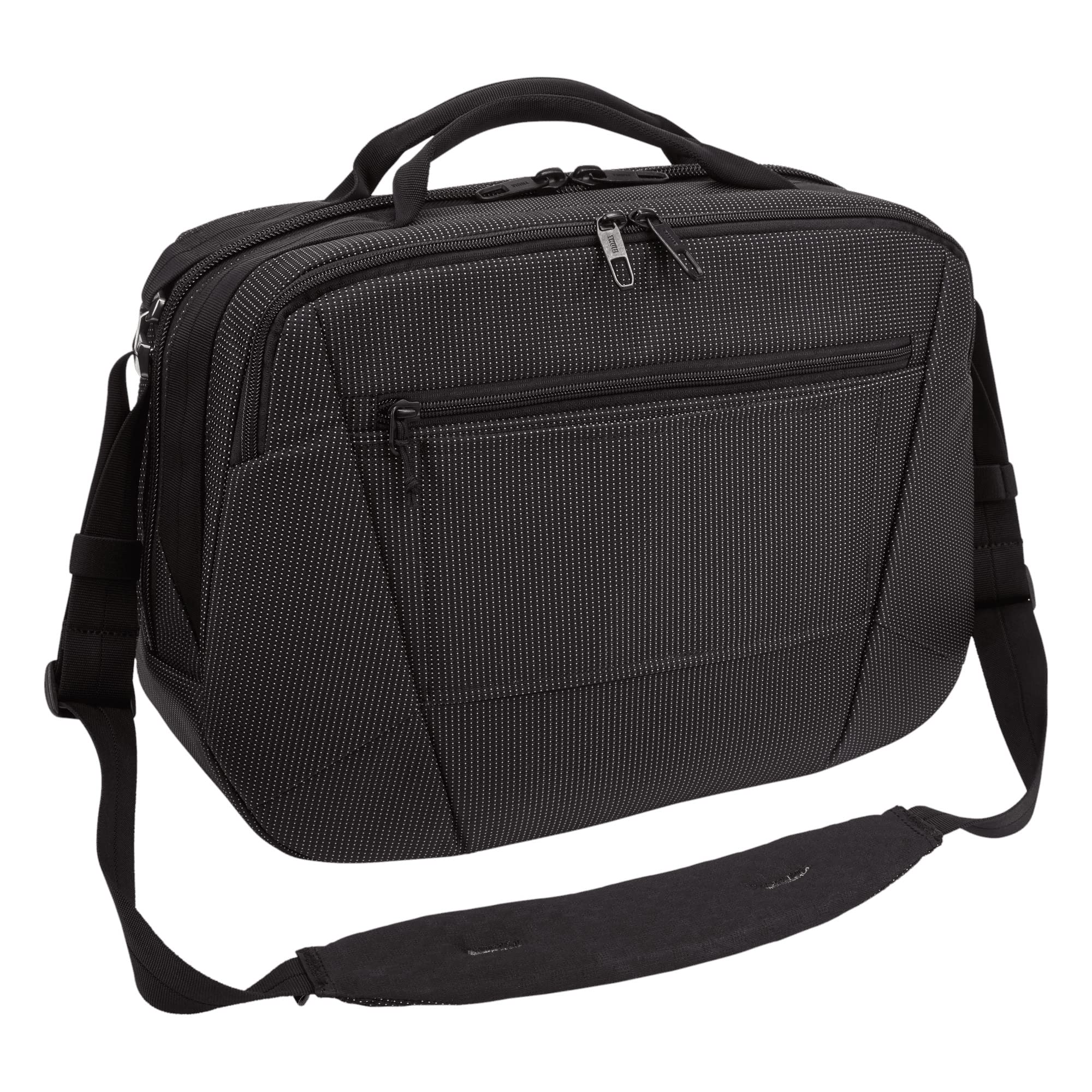 Thule Crossover 2 25L Black Carry-On Travel Backpack - Lightweight Durable Boarding Bag for Airplane, Business Trip & Commuting - Perfect for Business Professionals & Frequent Flyers