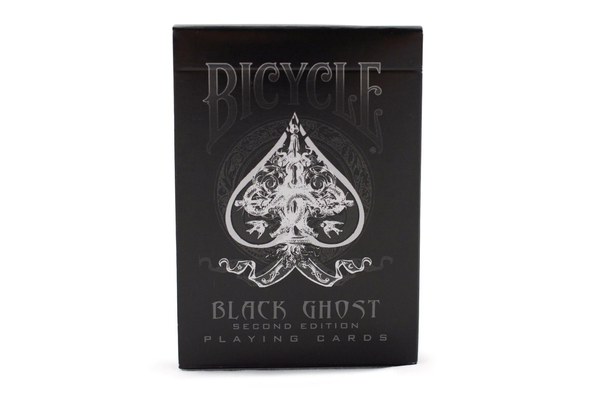Bicycle® Black Ghost Playing Cards - Premium Quality Poker Cards for Magic Tricks, Cardistry & Casino Games - Perfect for Professional Magicians & Card Enthusiasts