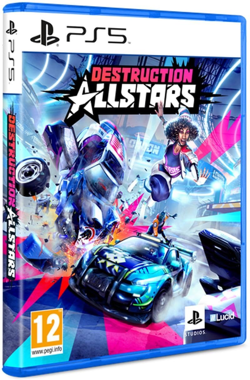 Destruction AllStars - PS5 Game | Action-Packed Multiplayer Racing for PlayStation 5 | Perfect for Competitive Gaming & Online Battles