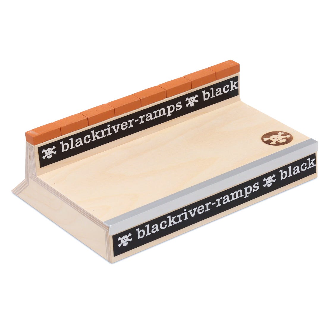 Blackriver Fingerboard Ramps - Jay Ramp Dos for Tech Deck & Finger Skateboarding | Perfect for Skate Park Replicas & Indoor Play
