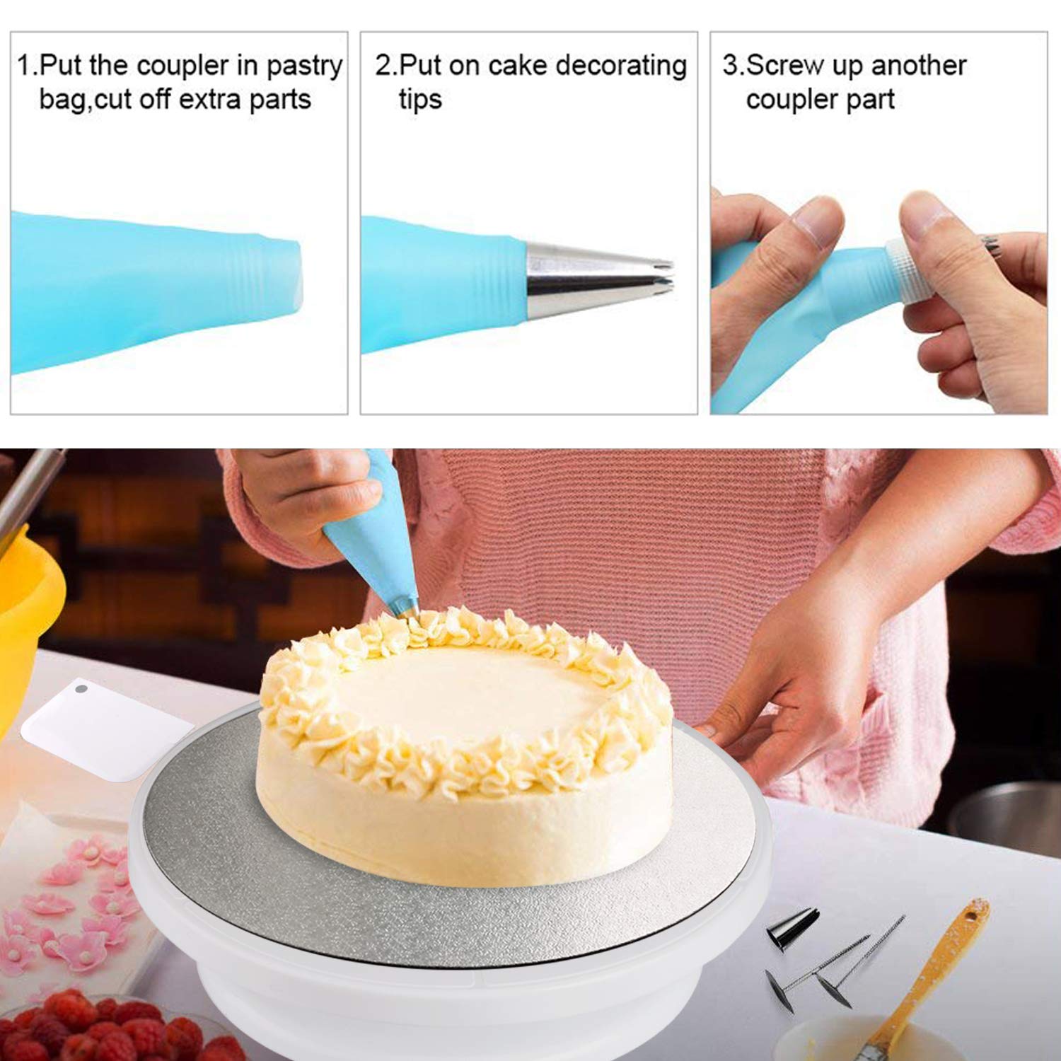 Professional Cake Decorating Kit - 10