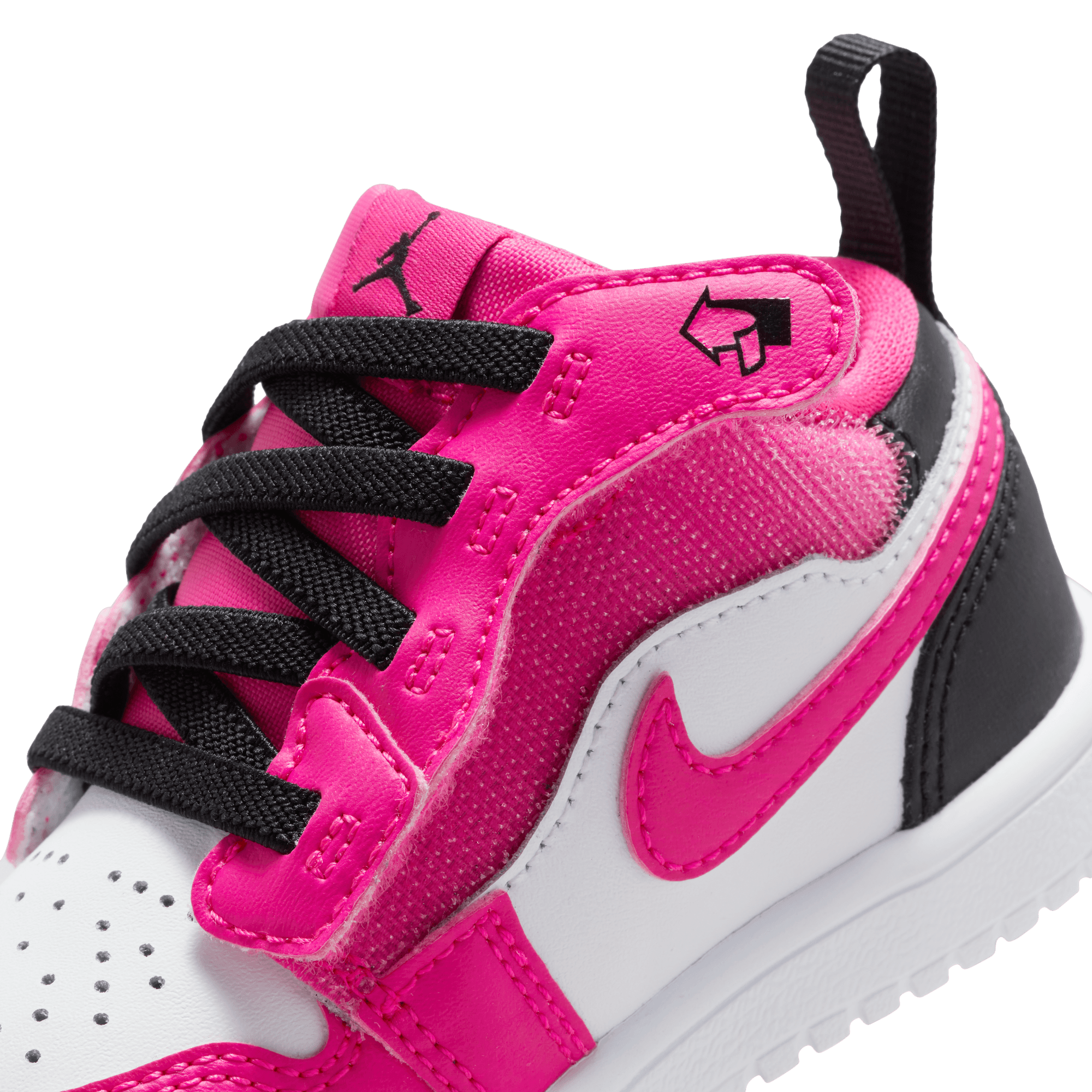 AIR JORDAN 1 LOW (TD) FIERCE PINK - Kids' Basketball Shoes for Boys & Girls - Perfect for Sports, Casual Wear & Sneaker Collection