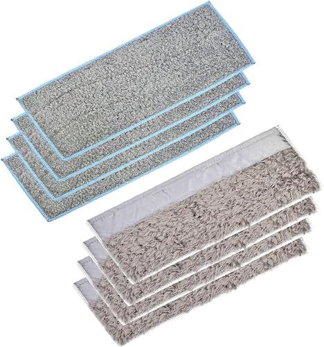 8 Pack Mop Pad(4wet+4dry)