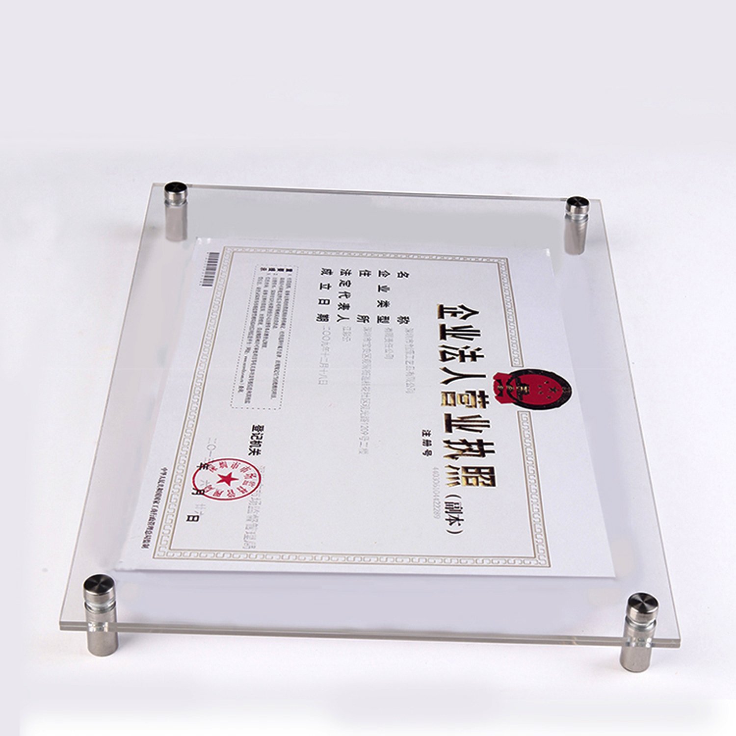 A3 Wall Mounted Acrylic Plexiglass Poster Frames - Floating Lucite Picture Frames for Art Prints, Photos & Posters - Perfect for Home, Office & Gallery Displays