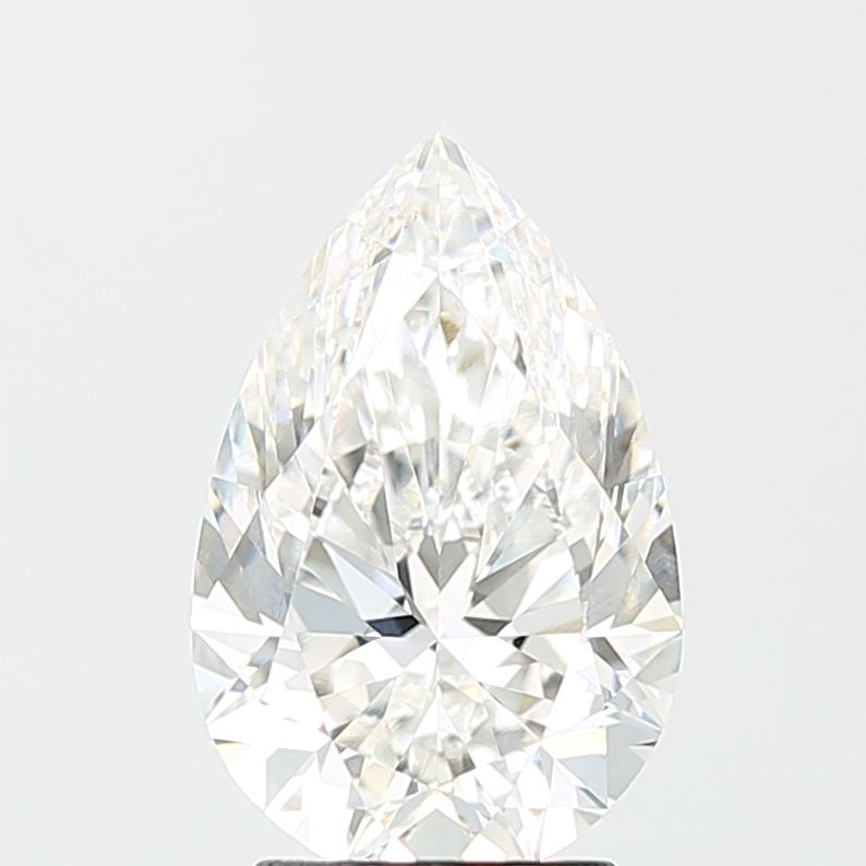 3.03 Carat F VVS2 Pear Lab Grown Diamond - Elegant Engagement Ring & Wedding Jewelry for Women