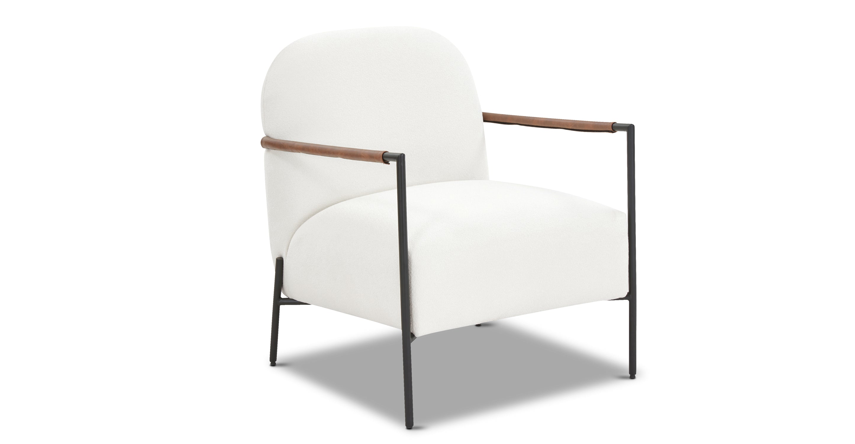 Ghent Lounge Chair - Modern Comfortable Accent Chair for Living Room, Bedroom & Office - Perfect for Relaxing, Reading & Lounging