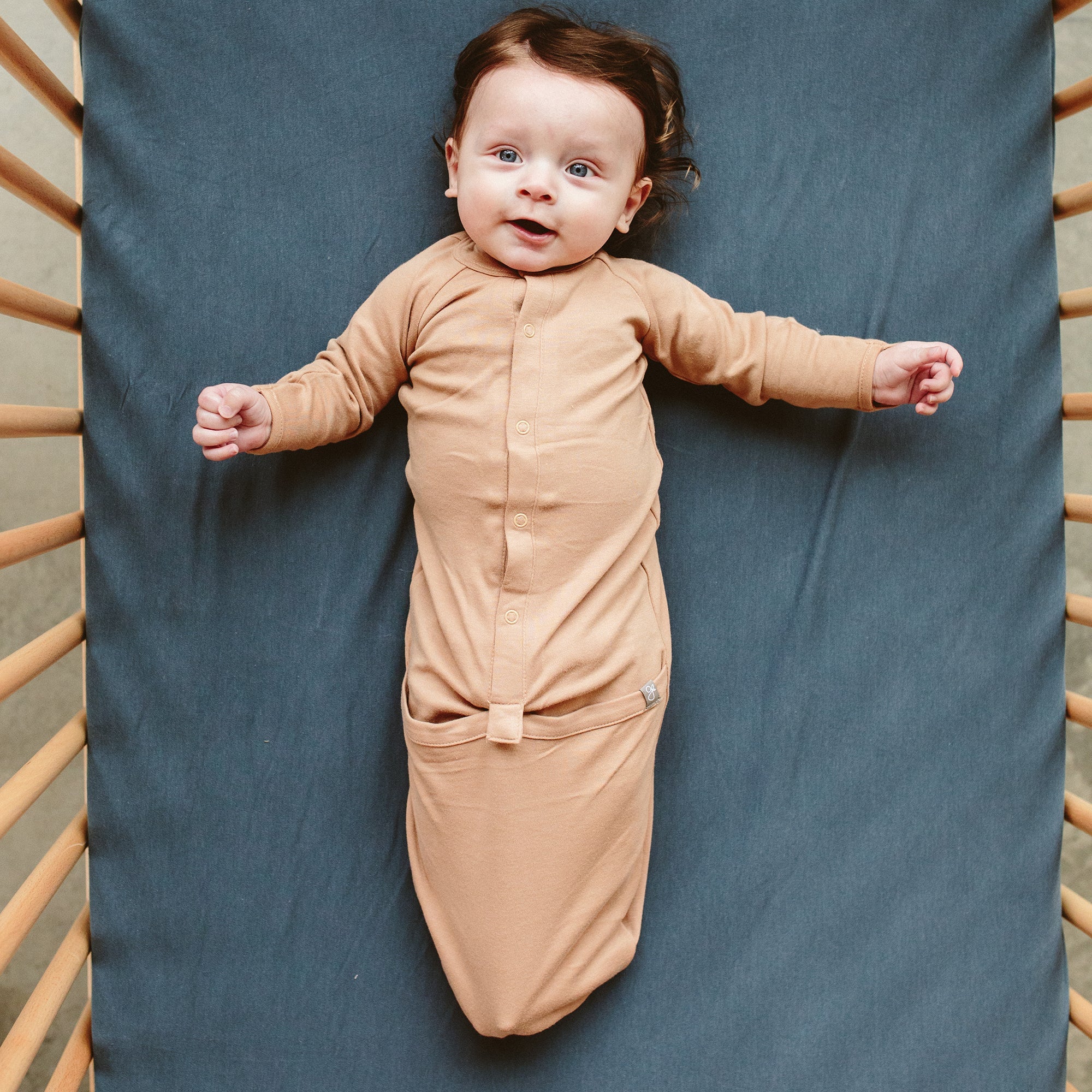 24 Hour Convertible Gown in Sandstone - Elegant & Comfortable Dress for Weddings, Parties & Special Occasions