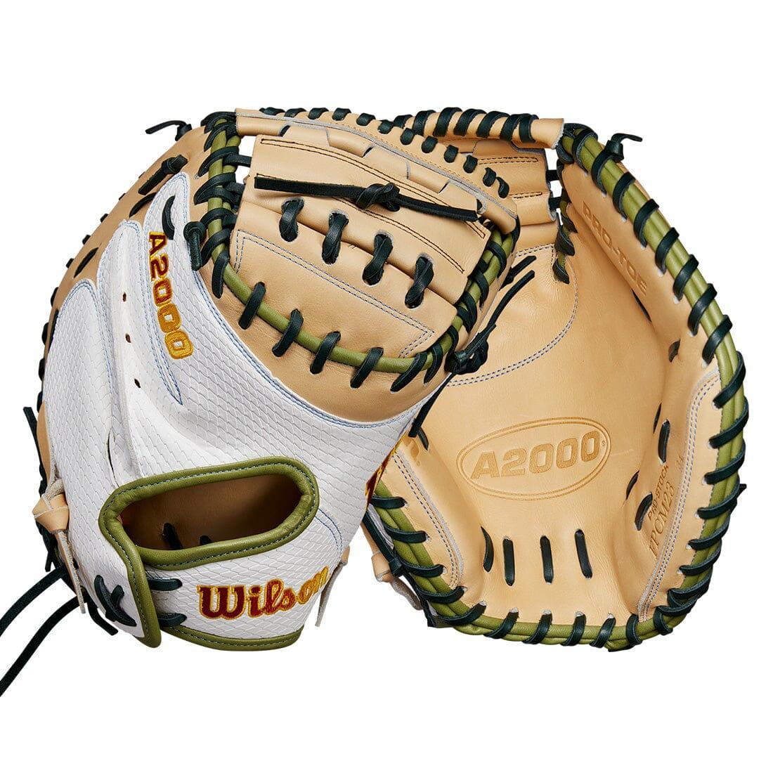 Wilson A2000 Super SnakeSkin FPCM23 Fastpitch Softball Catcher's Mitt - 34 Inch for Youth & Adult Players (WBW10273934 B12) | Perfect for Competitive Games, Training & Practice