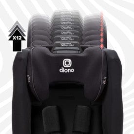 Diono Radian 3R SafePlus Convertible Car Seat - 3-in-1 Rear Facing, Forward Facing & Booster for Kids 5-120 lbs - Premium Safety for Infants, Toddlers & Big Kids - Perfect for Travel & Everyday Use