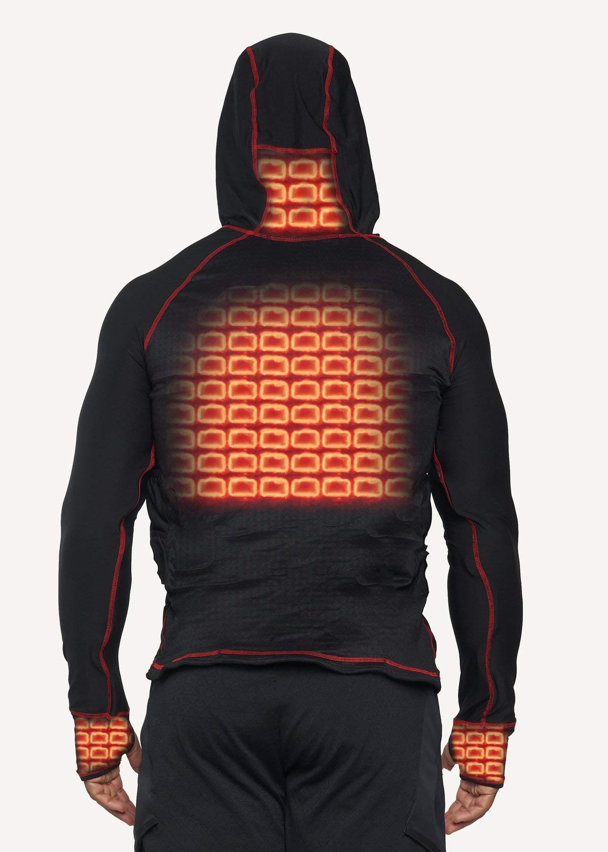 Heated Skin-Fit Thermal Base Layer - Breathable Long Sleeve Shirt for Men & Women | Winter Sports, Outdoor Activities, Fishing, Hunting, Skiing, Snowboarding | Cold Weather Workout & Layering Essential