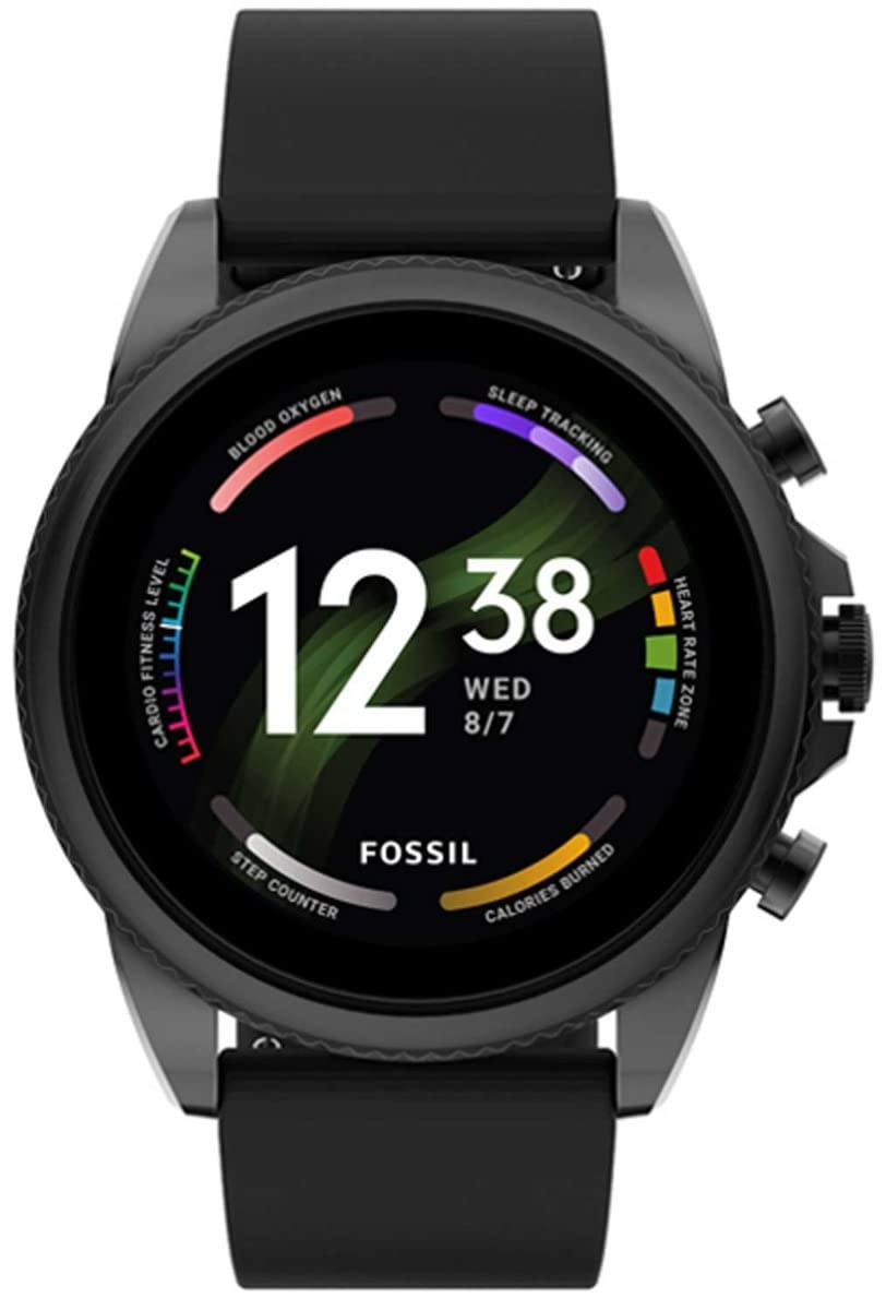 Fossil Gen 6 Smartwatch for Men with Wear OS by Google - Heart Rate Monitor, Smartphone Notifications & NFC - Perfect for Fitness Tracking, Workouts & Everyday Wear
