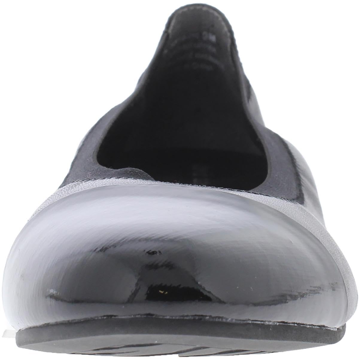 David Tate Women's Nicole Suede Cap Toe Ballet Flats - Comfortable & Stylish Shoes for Work, Office & Casual Wear