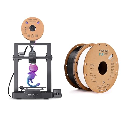 Comgrow Creality Ender 3 V3 SE 3D Printer with PLA Filament - Fast Printing, Auto Leveling | Perfect for Home DIY, School Projects & Prototyping