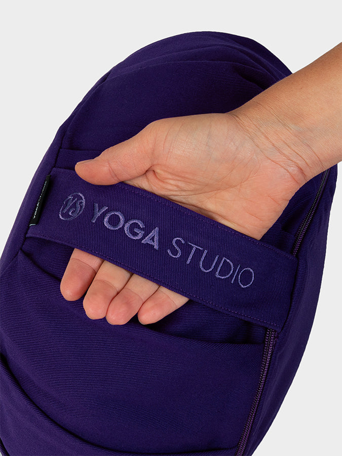 Premium Round Yoga Cushion Cover for Meditation & Home Studio - Soft & Washable EU-Size Bolster Case for Yoga, Zazen & Relaxation at Home