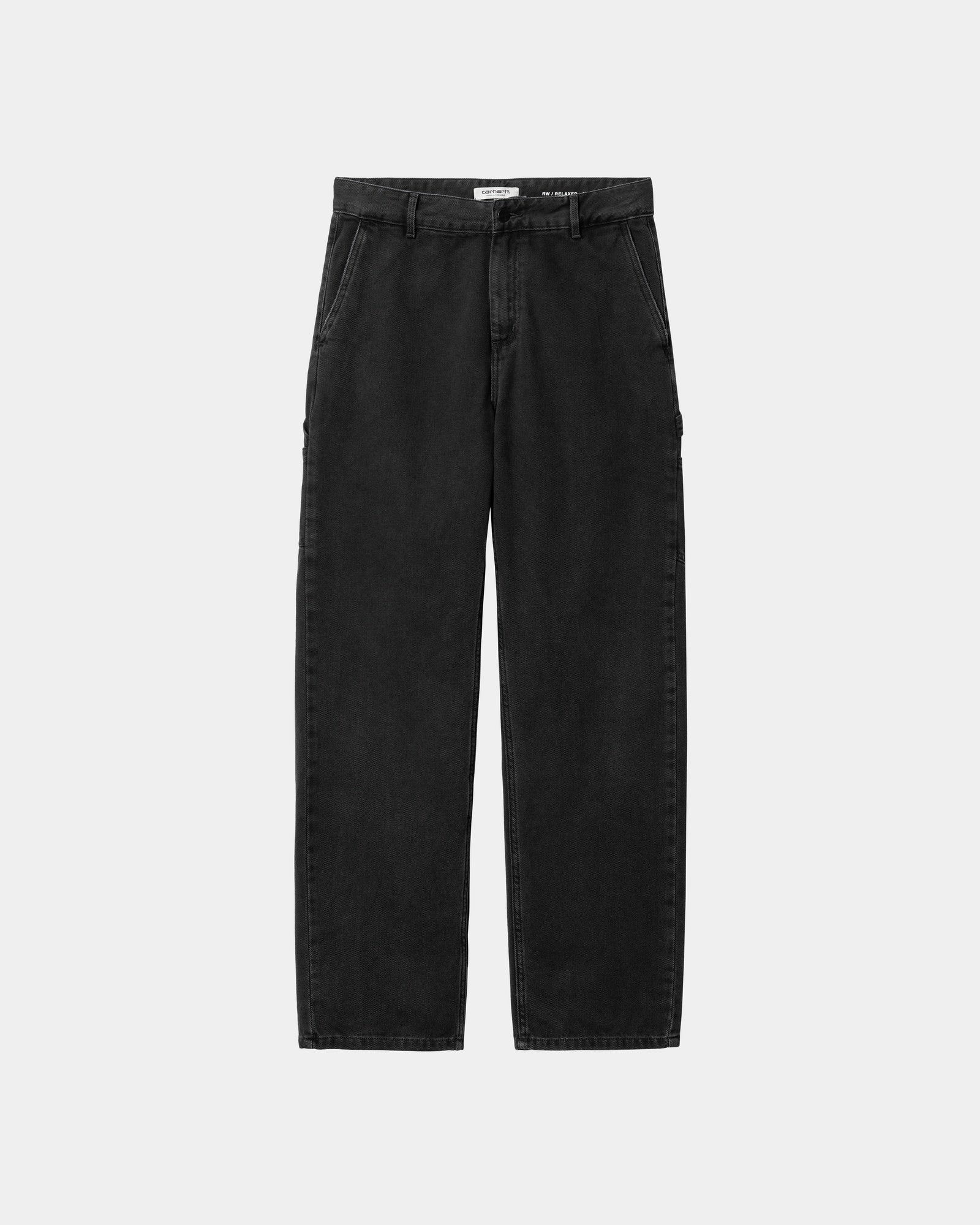 Pierce Pant Straight Denim Jeans | Black Stone Washed for Men & Women | Perfect for Casual Wear & Everyday Outfits