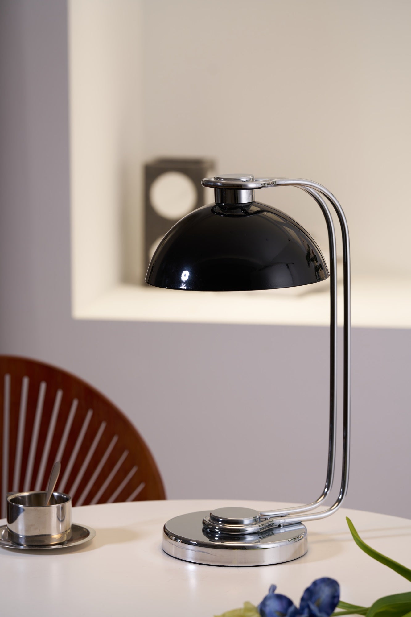 Domex LED Desk Lamp with Adjustable Brightness - Eye-Caring Study Light for Office, Home & Dorm Room - Perfect for Reading, Working & Night Use