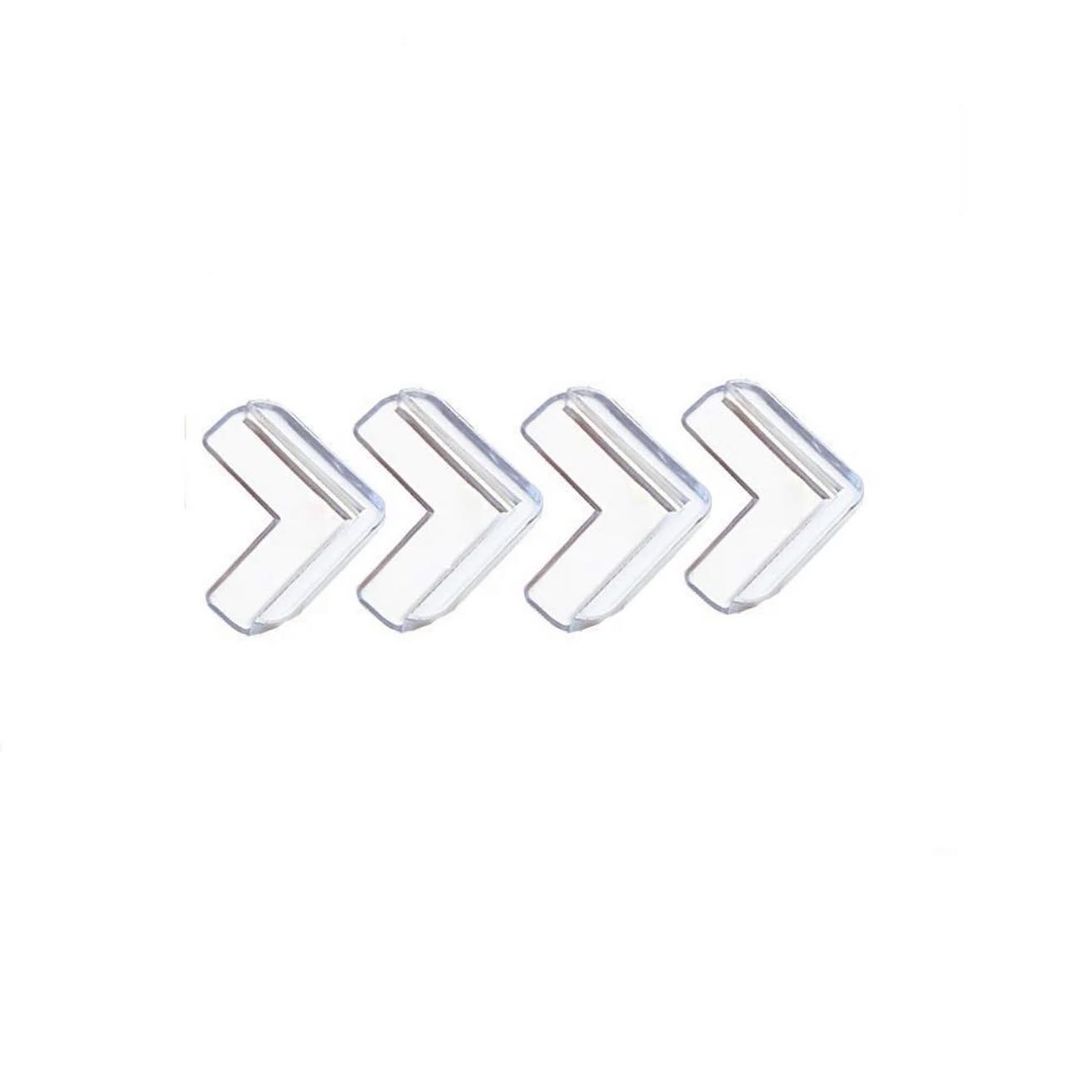 CornerSafe Baby Corner Protectors Kit - Soft Edge Guards for Furniture Safety (12-Pack) - Childproof Sharp Corners on Tables, Cabinets & Counters - Ideal for Toddler-Proofing Homes & Daycares