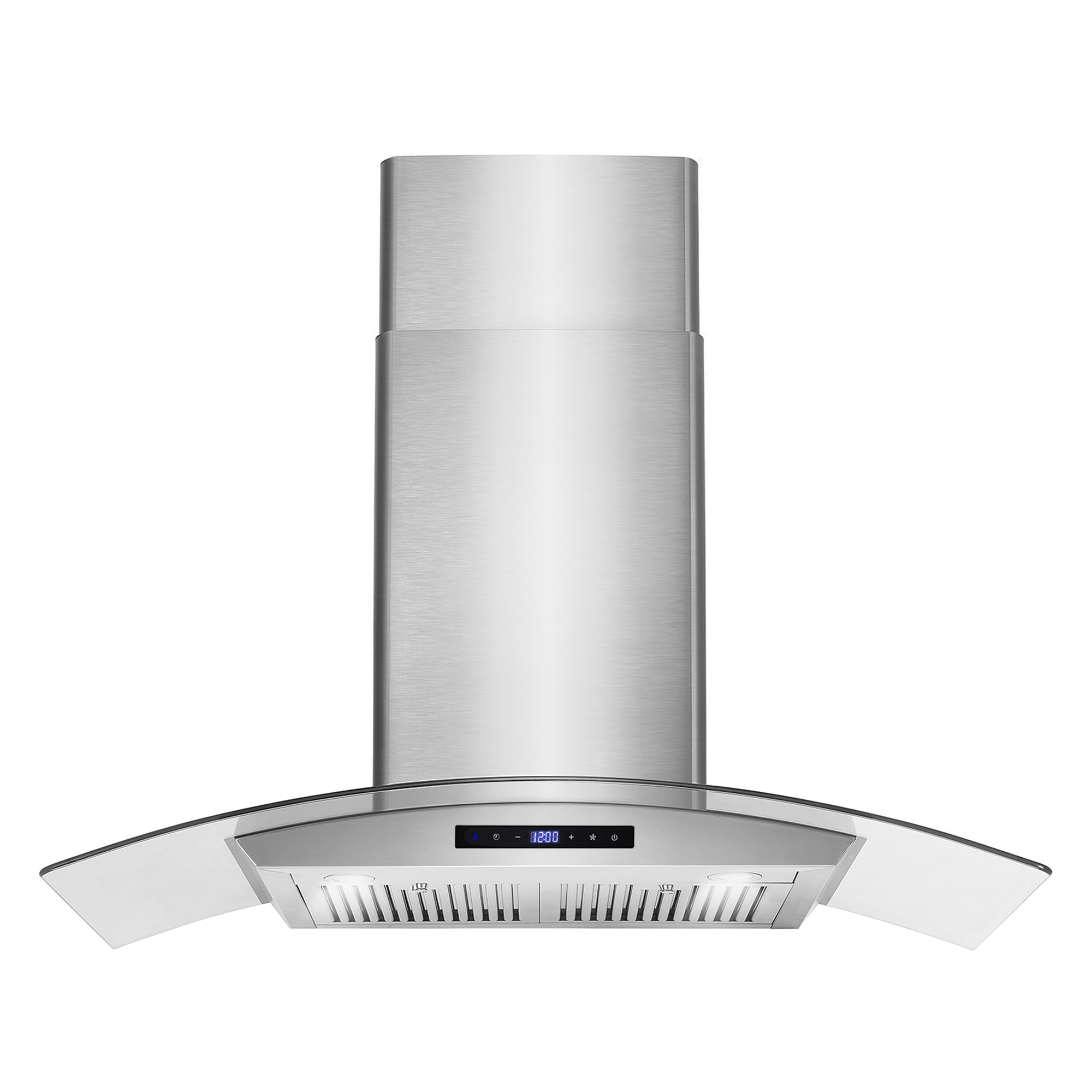 COSMO COS-668AS900 36 Inch Stainless Steel Wall Mount Range Hood - 380 CFM Ducted Ventilation, Touch Controls & LED Lights for Modern Kitchens | Perfect for Cooking, Grilling & Smoke Removal