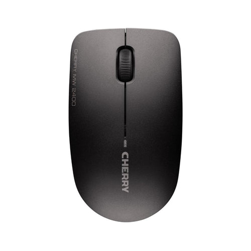 CHERRY MW 2400 Wireless Optical Mouse (V2) - Ergonomic Design, 1600 DPI, Plug & Play - Perfect for Office, Gaming, and Home Use