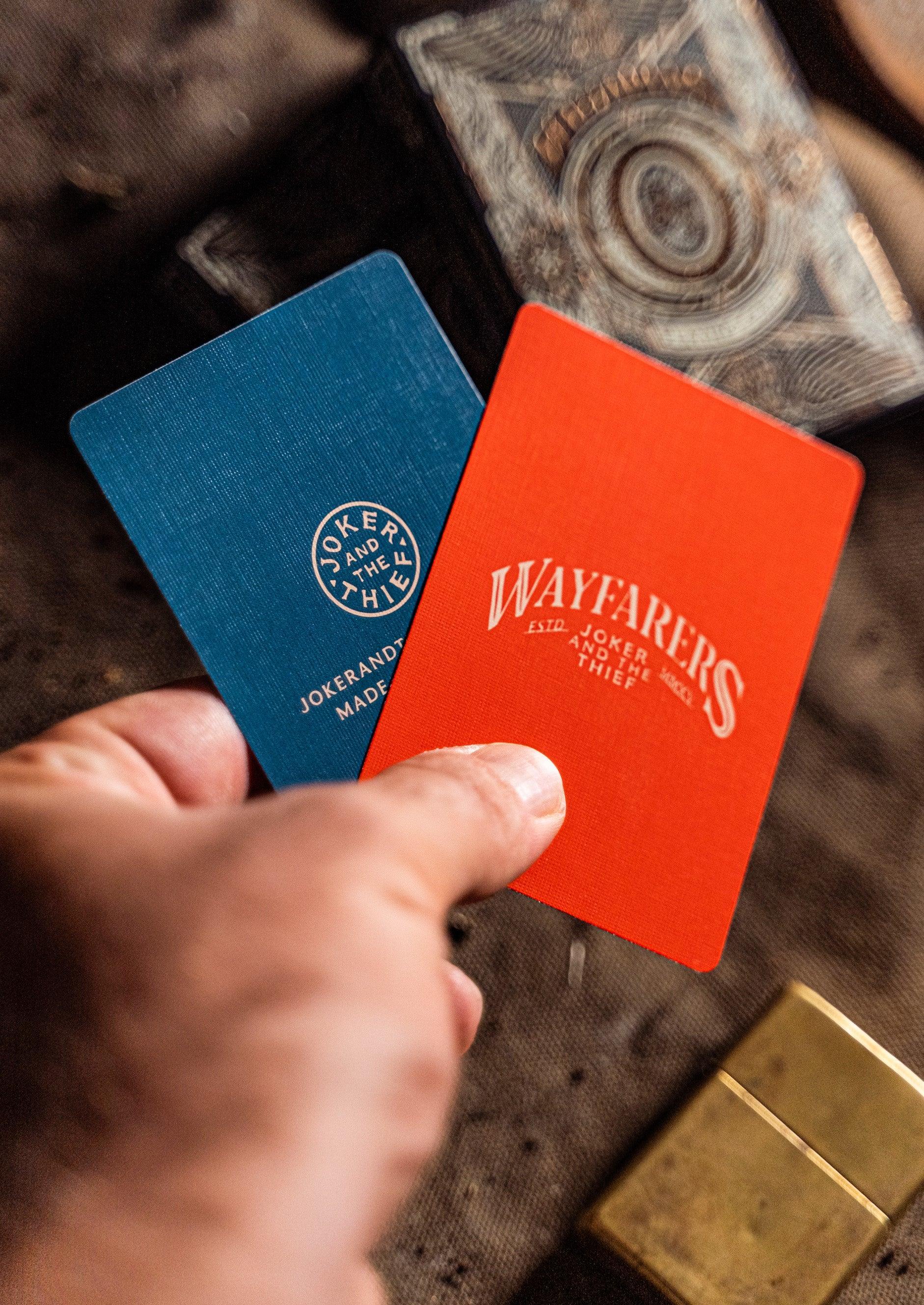 Wayfarers Playing Cards - Premium Quality Deck for Card Games, Magic Tricks & Collectors | Perfect for Poker, Blackjack, Solitaire & Party Games