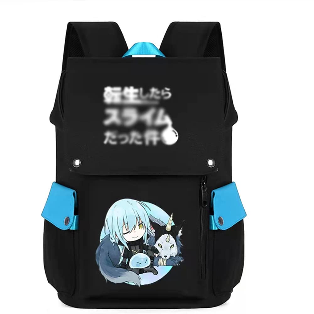 Veldora Tempest Cosplay Backpack - Anime School Bag for Travel & Laptop - Perfect for Slime Reincarnation Fans & Convention Cosplay