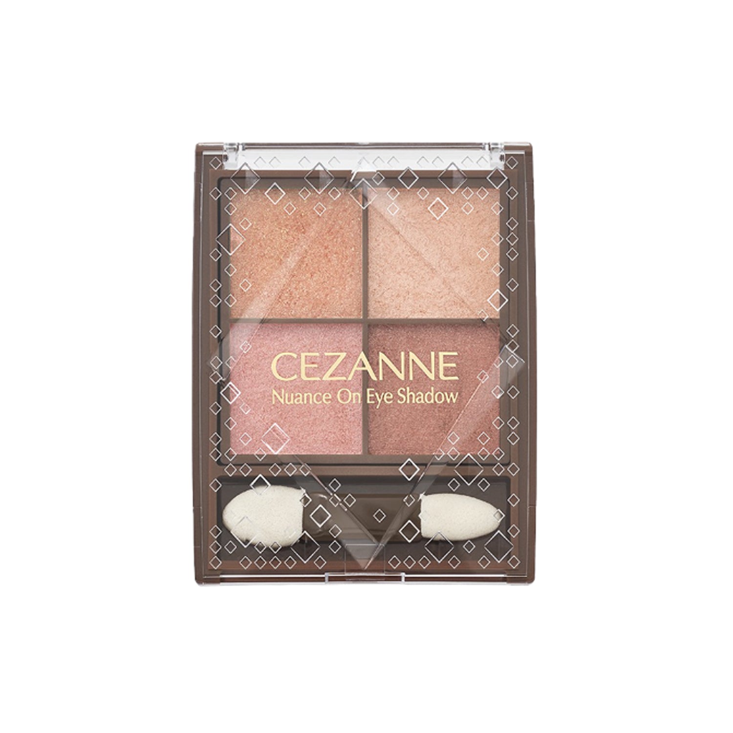 CEZANNE Nuance On Eye Shadow 4g - 3 Colors Natural Eyeshadow Palette for Day & Night Makeup | Perfect for Everyday Wear & Special Occasions
