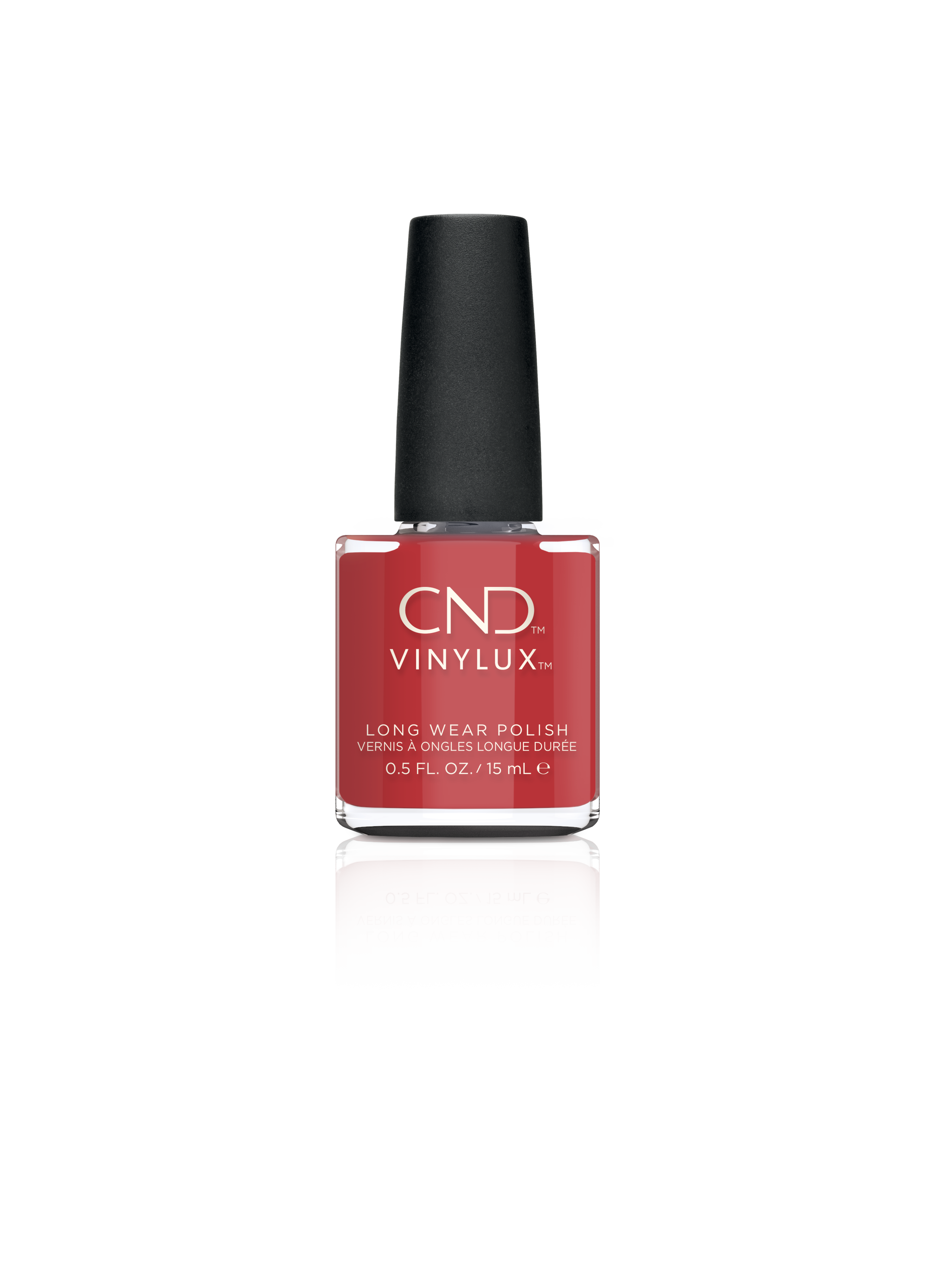 CND Vinylux Long Wear Nail Polish - Soft Flame (0.5 fl oz) - High Shine, Chip-Resistant Formula for Professional Salon Results at Home | Perfect for Manicures, Pedicures & Special Occasions