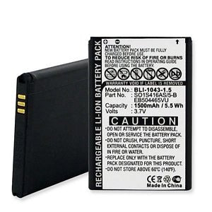 Original Samsung Sph M910 Replacement Battery - 1500mAh Li-ion for Samsung SPH-M910 Rugby Pro - Long Lasting Power for Outdoor, Construction & Rugged Use