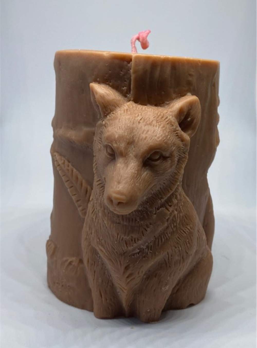 Wolf Design 3D Silicone Candle Mold - DIY Pillar Candle Wax Molds for Animal Resin Gypsum Crafts, Handmade Candle Making Supplies (Perfect for Home Decor, Wedding Centerpieces & DIY Craft Projects)