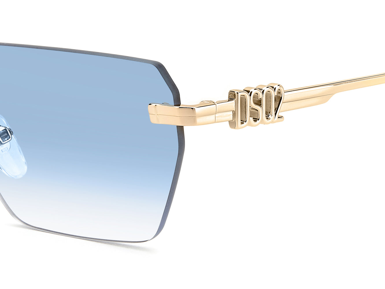 DSQUARED2 D2 0102/S Sunglasses - Polarized UV Protection Aviator Style for Men & Women - Perfect for Driving, Outdoor Sports & Fashion Accessories