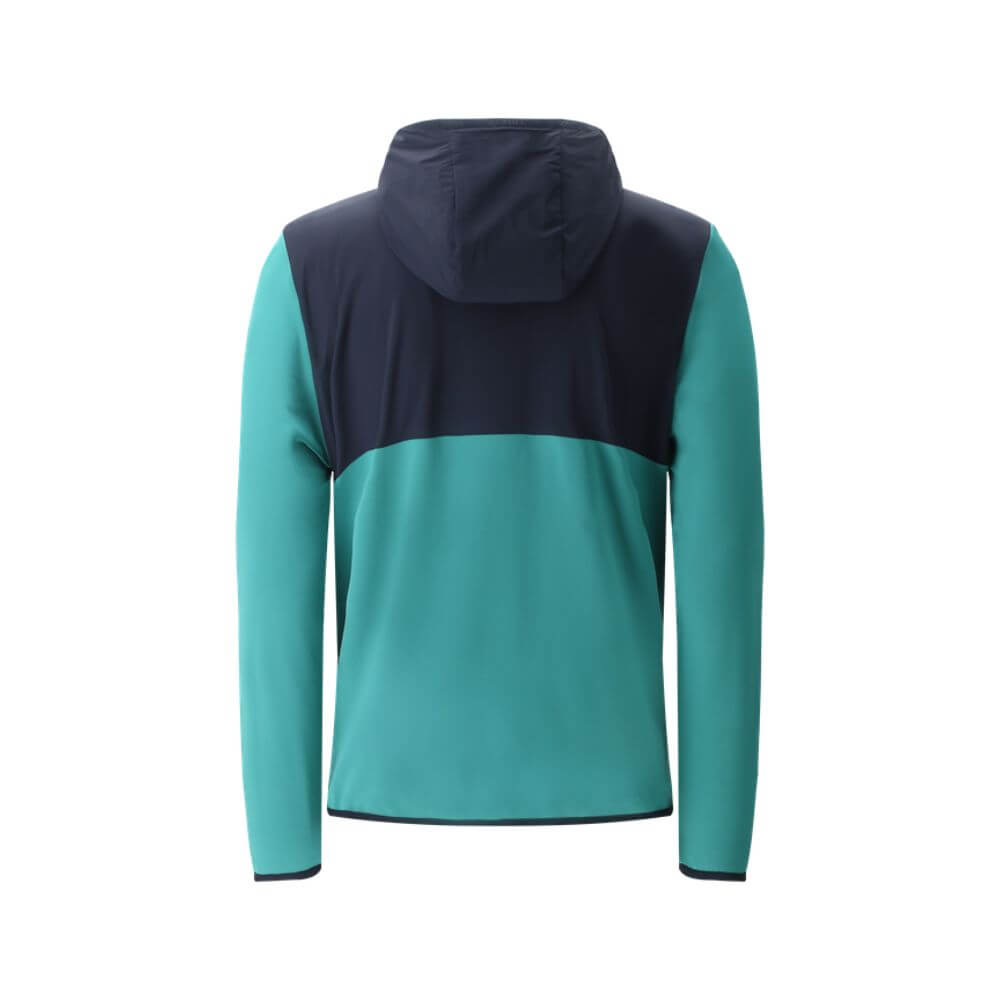 PINTUS PRO THERM® Men's Lightweight Hooded Quarter Zip Pullover Fleece Jacket - Warm & Breathable for Outdoor Hiking, Running, Camping
