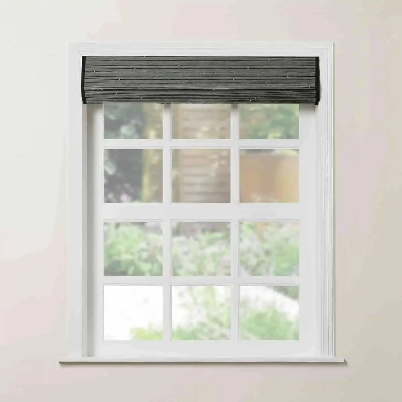 Rae Natural Ramie Bamboo Woven Shades - Series P | Eco-Friendly Window Coverings for Living Room, Bedroom & Patio | Light Filtering & UV Protection