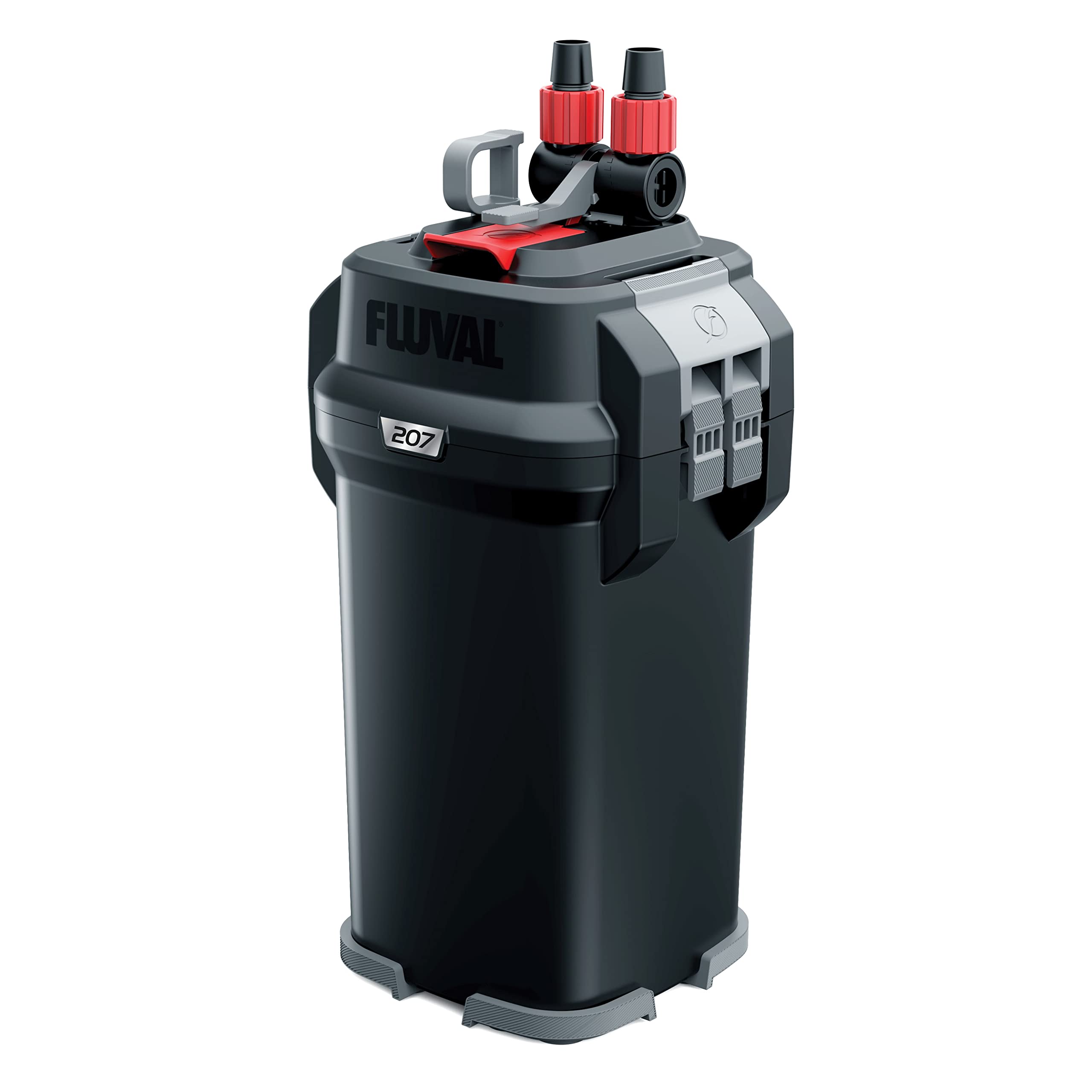 Fluval 207 High Performance Canister Filter for Freshwater & Saltwater Aquariums Up to 45 Gallons - Ultra Quiet External Fish Tank Filter System - Perfect for Home, Office or Classroom Aquarium Setups