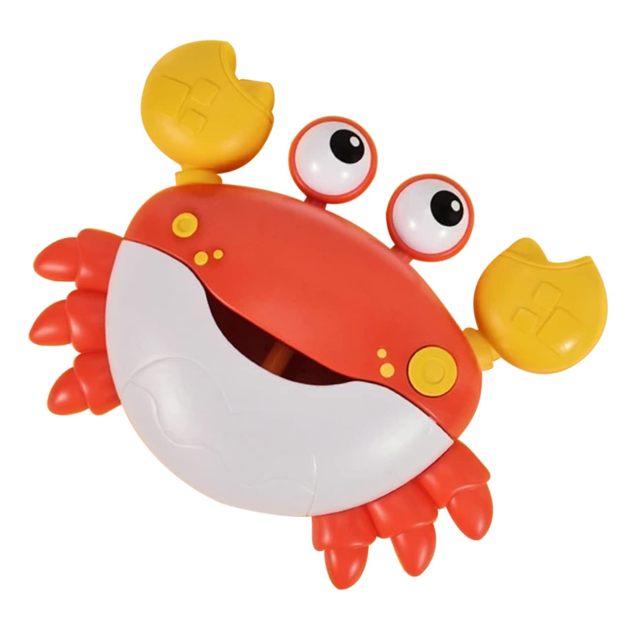 ORFOFE Kids Bath Bubble Machine - Red Plastic Toy for Bathtub Fun